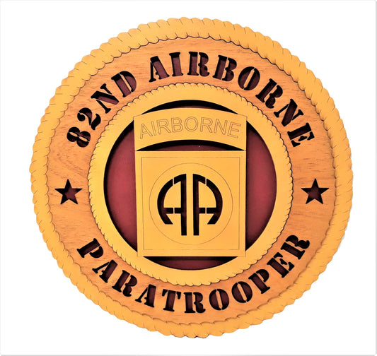 82nd Airborne Wall Plaque