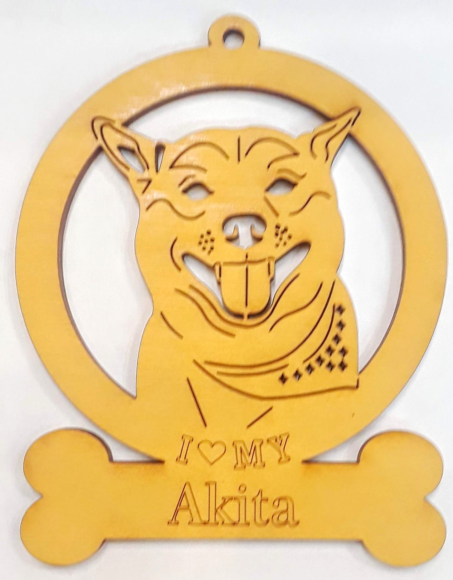 Akita Dog Ornament