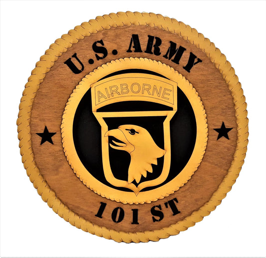 101st Airborne Wall Plaque