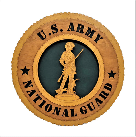 Army National Guard Wall Plaque