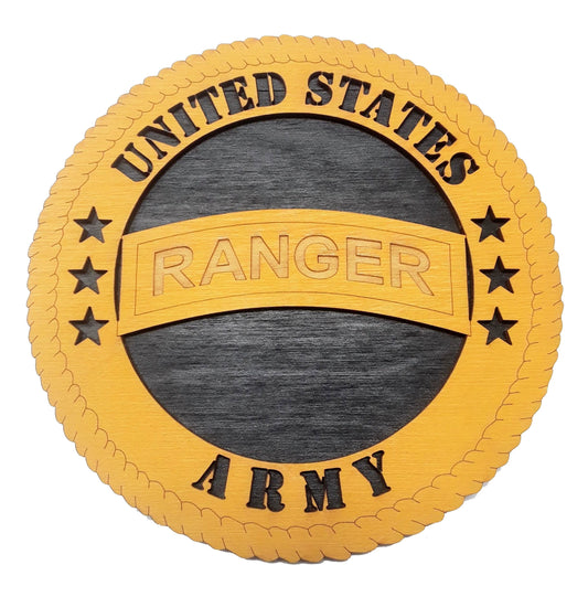 Army Ranger Desk Plaque