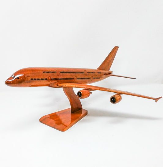 A-380 Airbus Wood Model