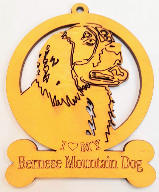 Bernese Mountain Dog Ornament