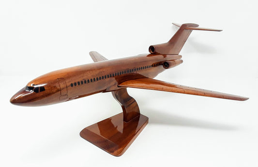 Boeing 727 Wood Model