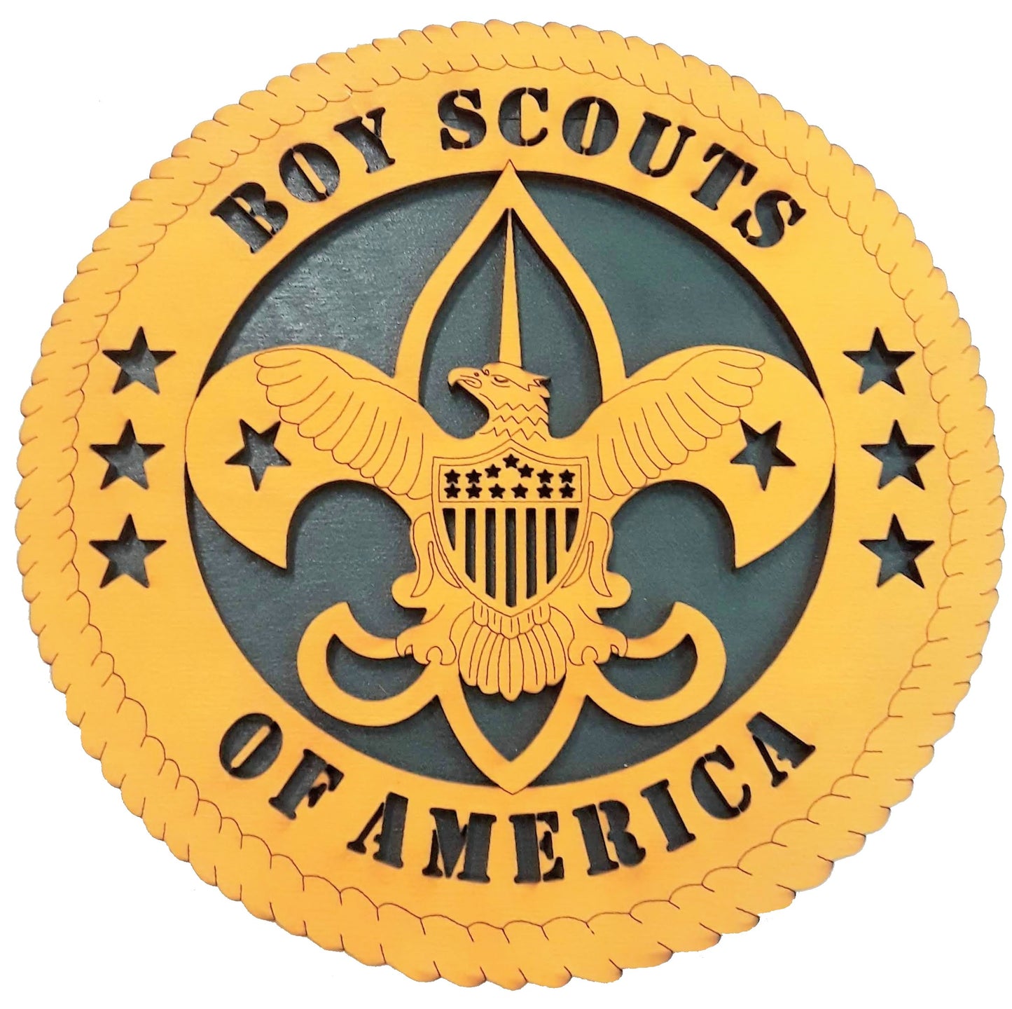 Boy Scouts Desk Plaque