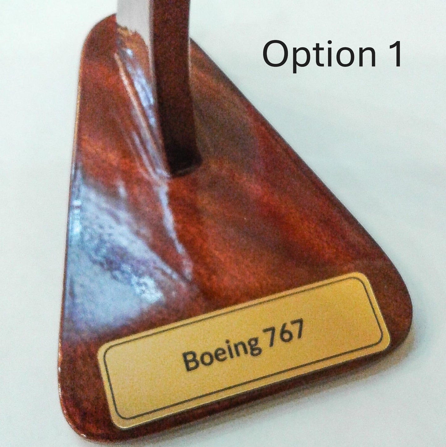 Boeing 767 Wood Model