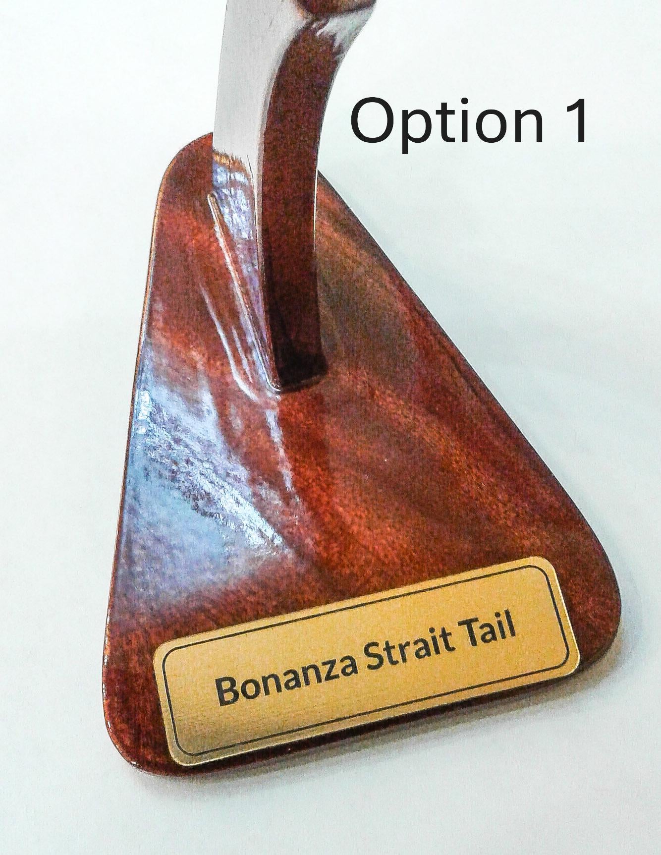 Bonanza Straight Tail Wood Model