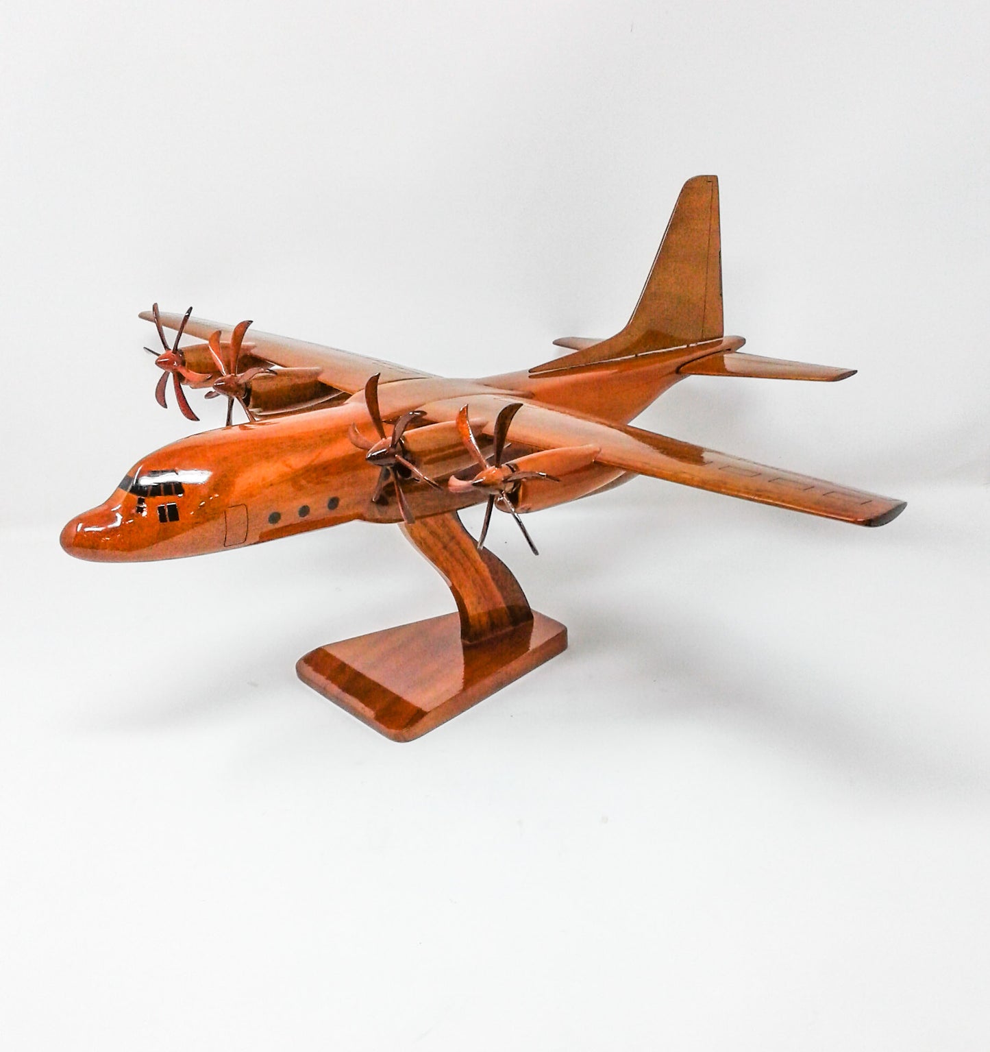 C-130 J Hercules Wood Model