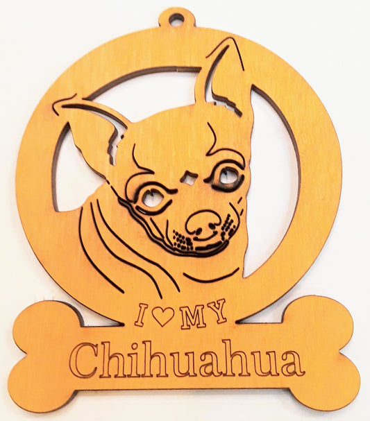 Chihuahua Dog Ornament