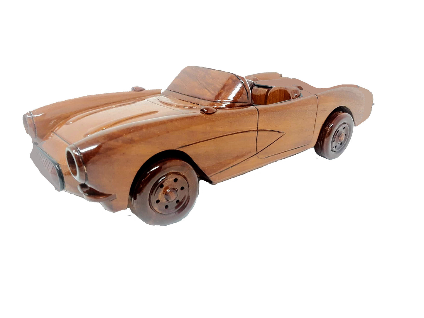 Corvette Convertible Wood Model