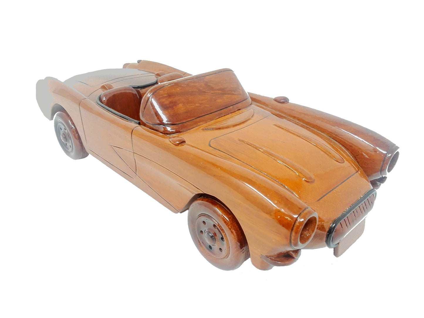 Corvette Convertible Wood Model