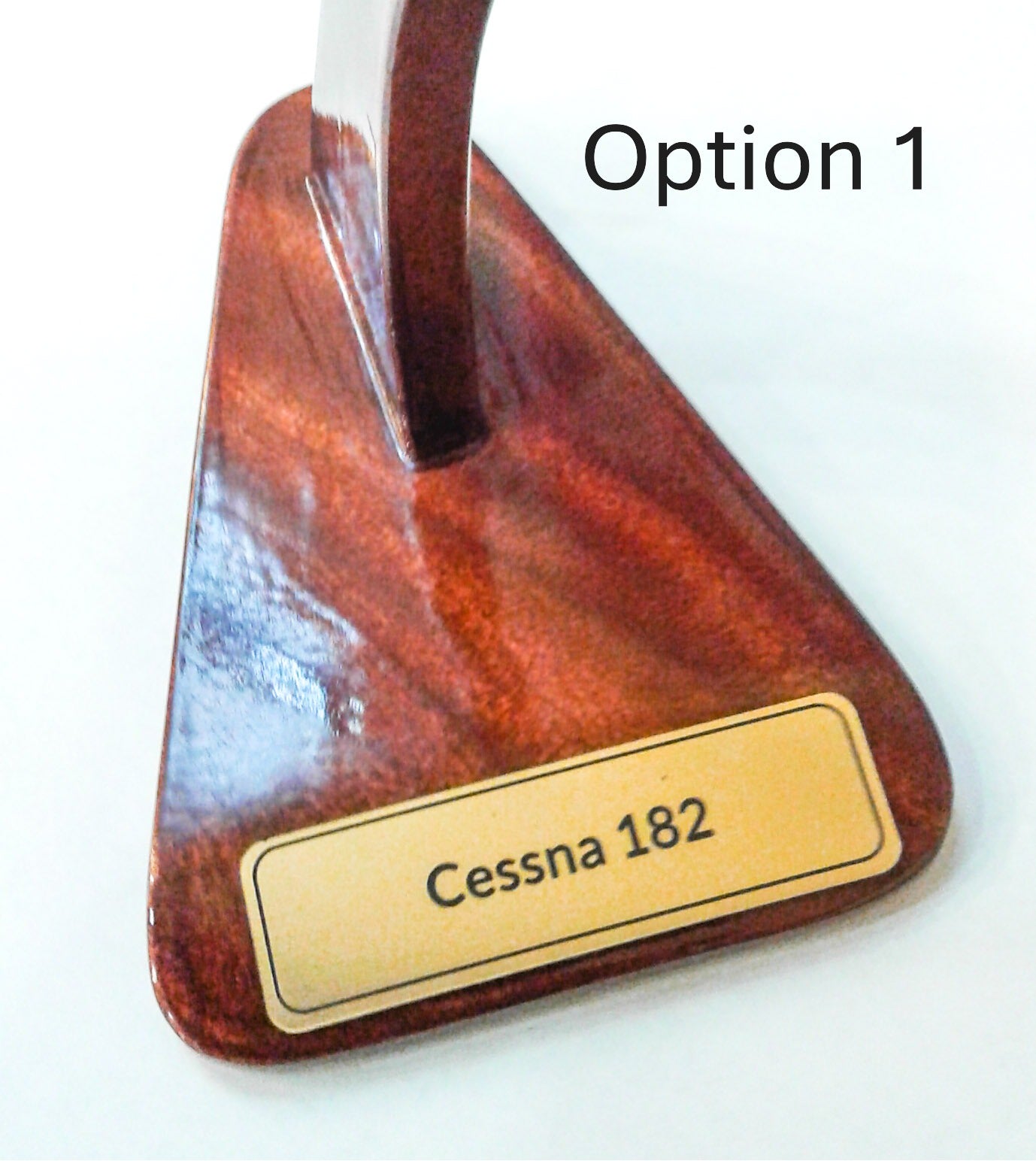 Cessna 182 Wood Model