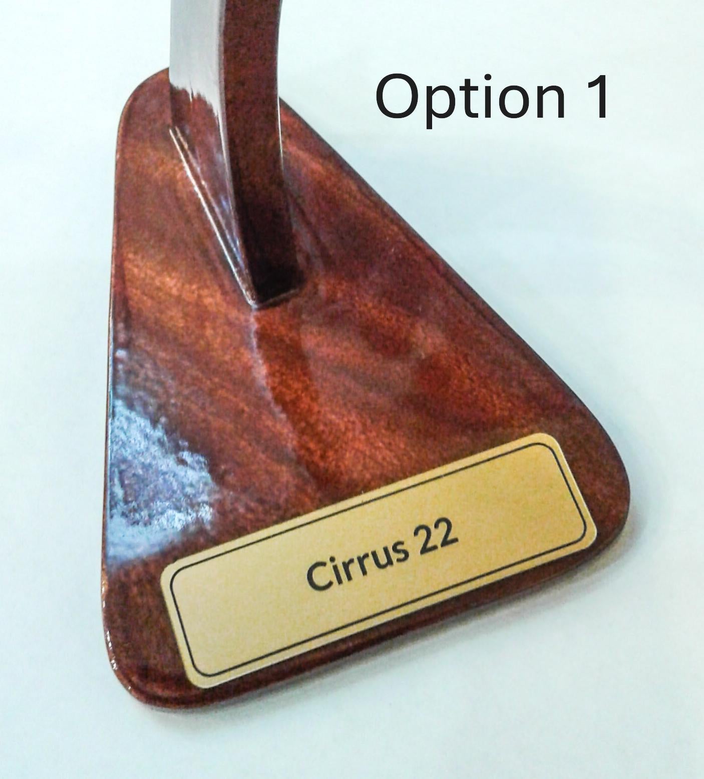 Cirrus 22 Wood Model