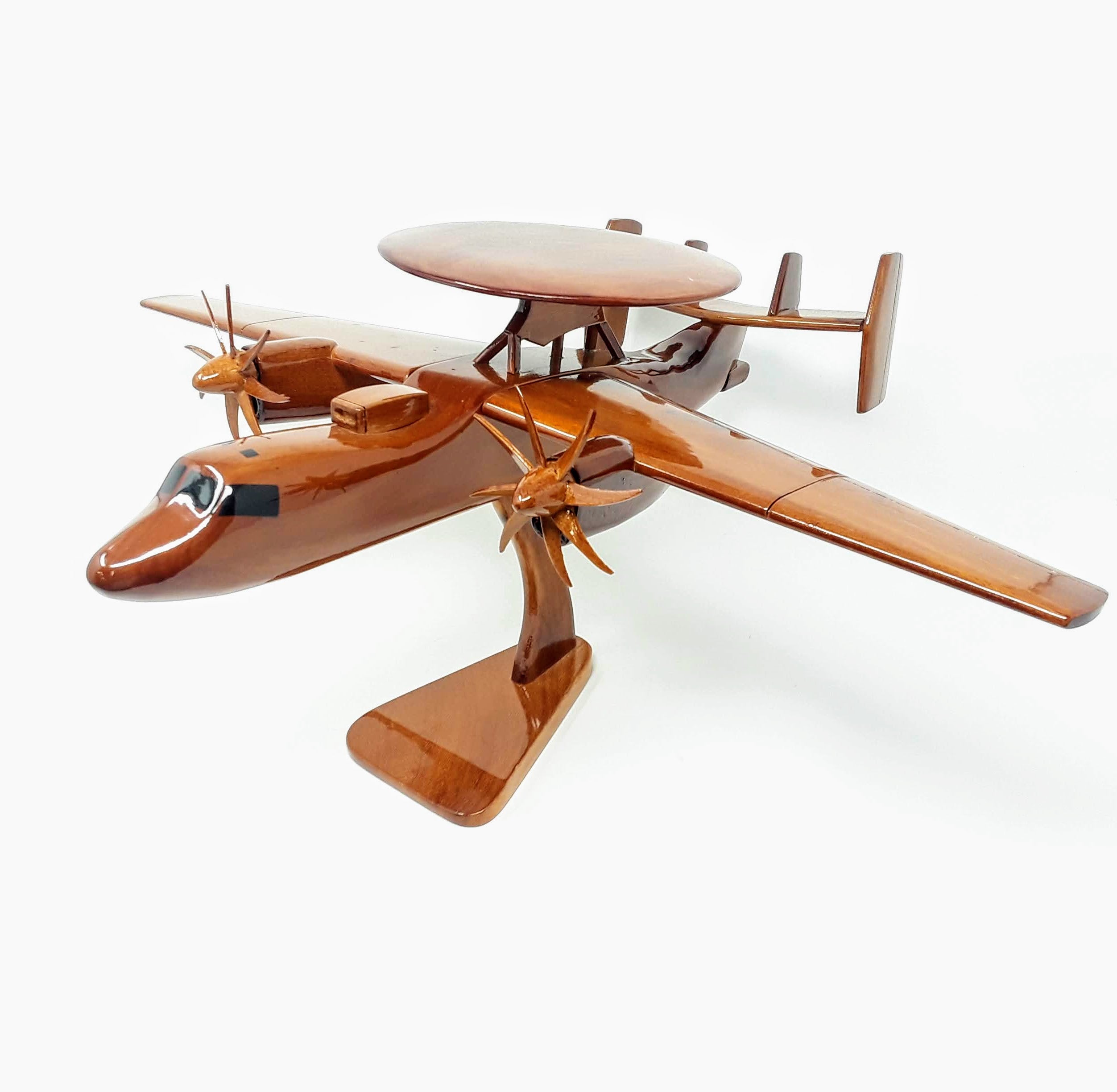 E-2C Hawkeye Wood Model – Wood Art USA