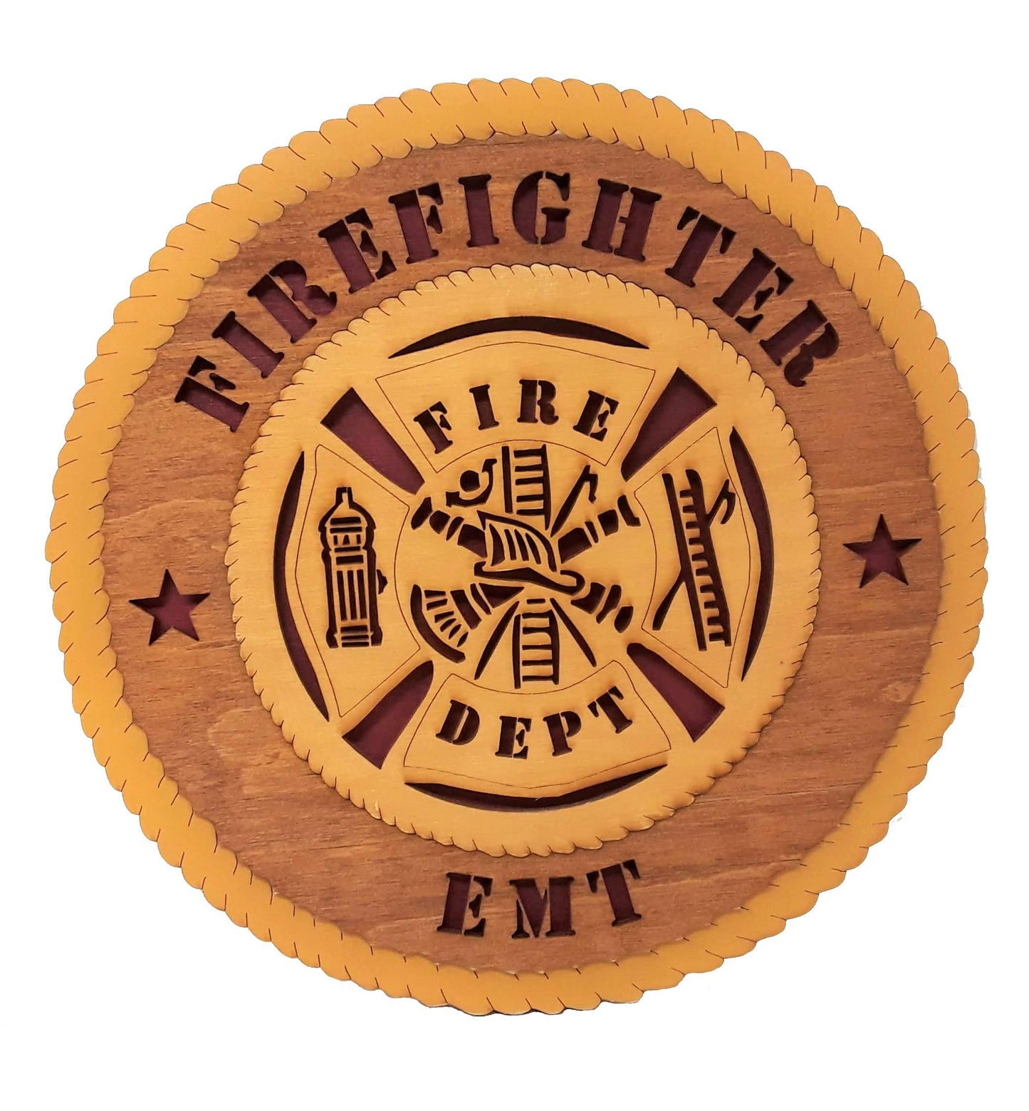 Firefighter EMT Wall Plaque