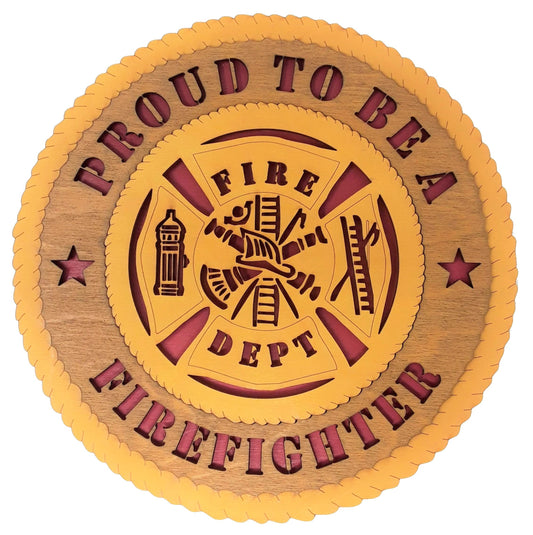 Firefighter Wall Plaque