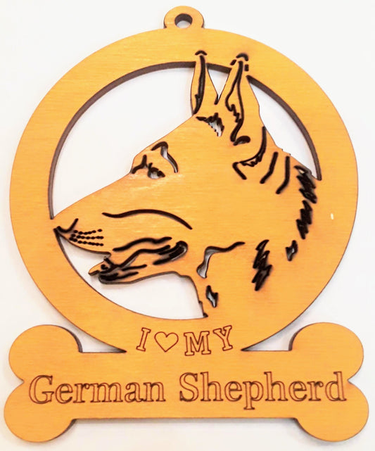 German Shepherd Dog Ornament