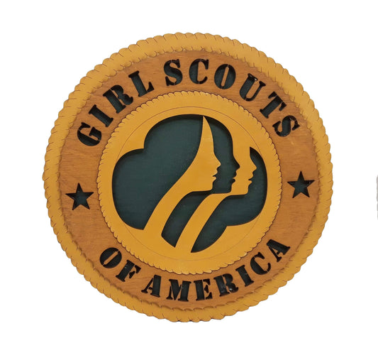 Girl Scout Wall Plaque