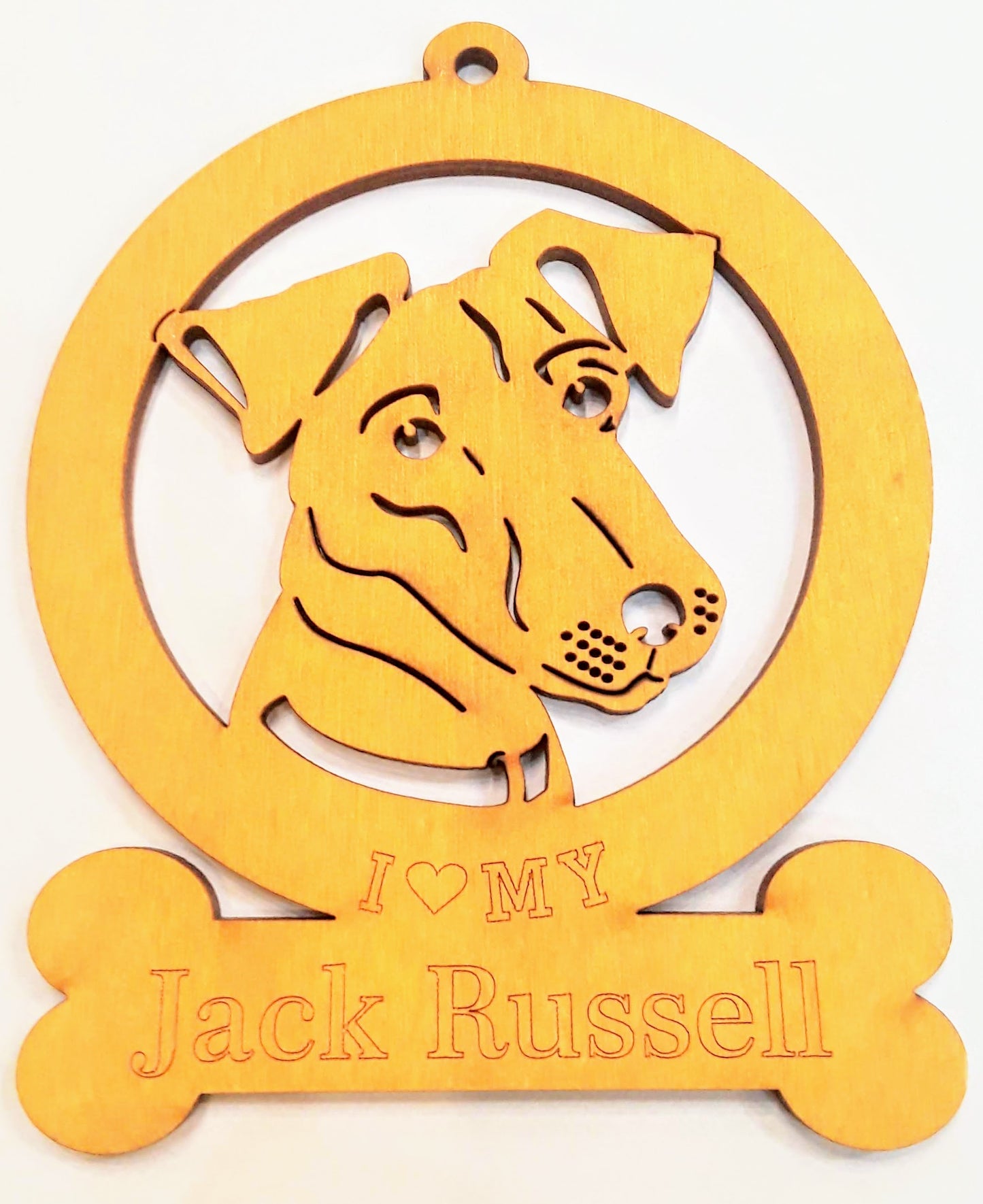 Jack Russell Dog Ornament