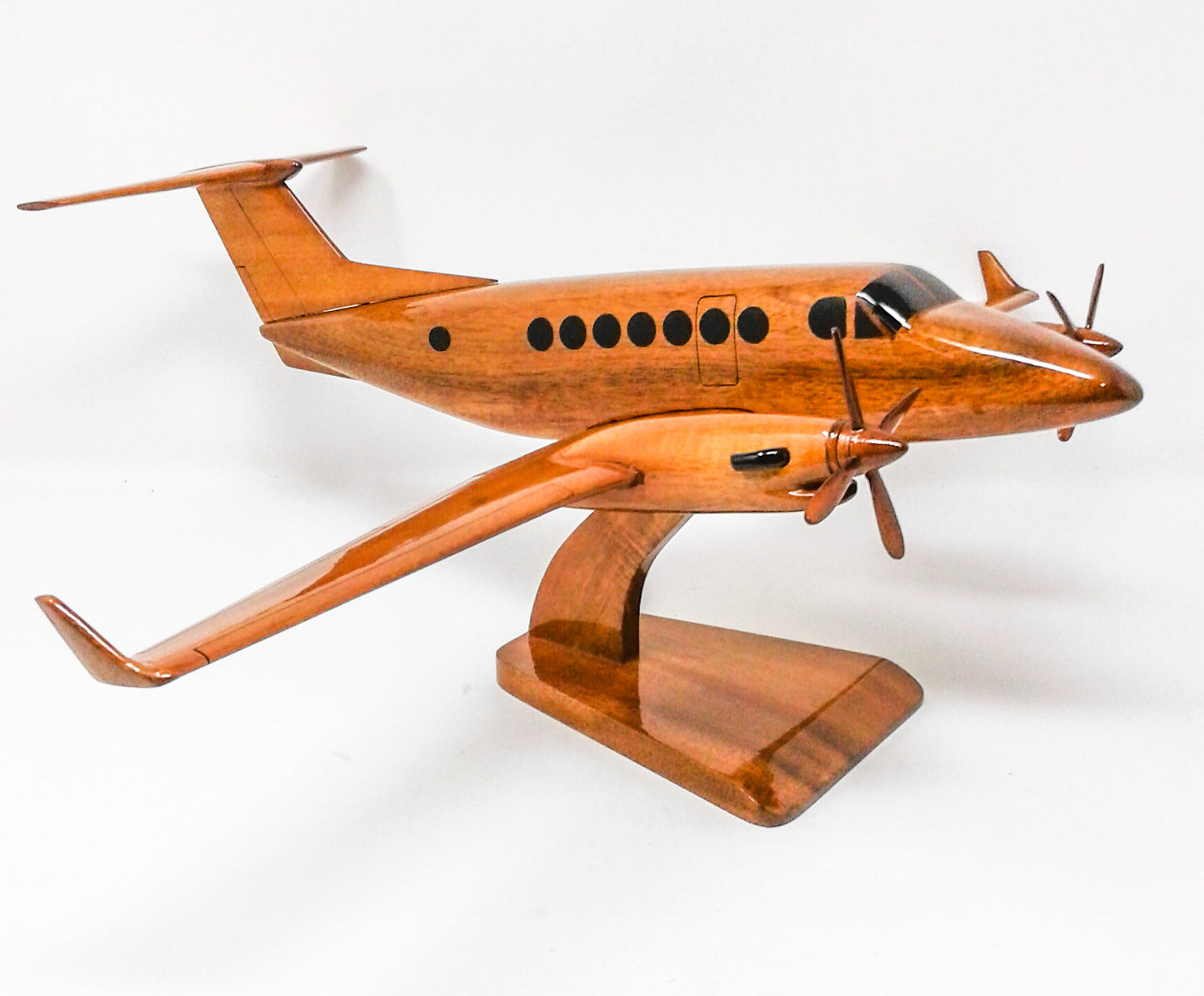 King Air 350 Wood Model