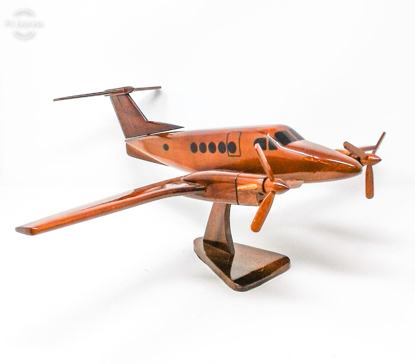 King Air 200 Wood Model