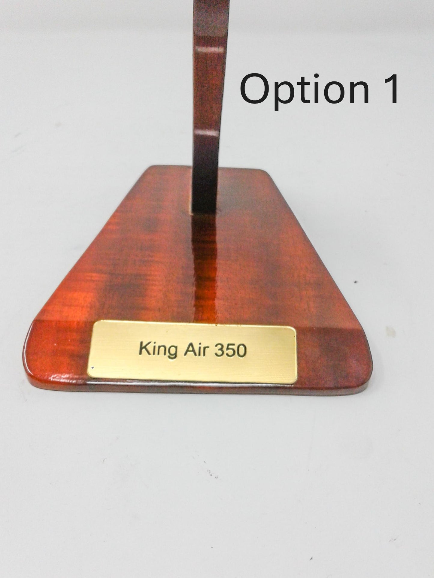 King Air 350 Wood Model