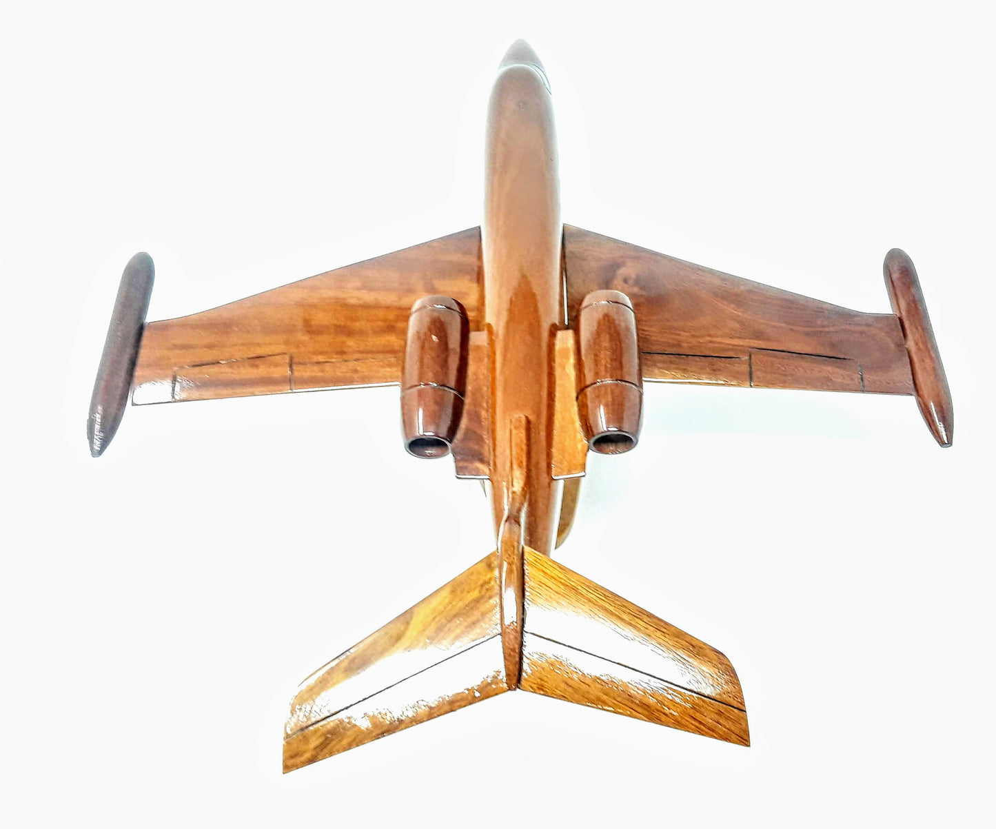 Lear Jet Wood Model