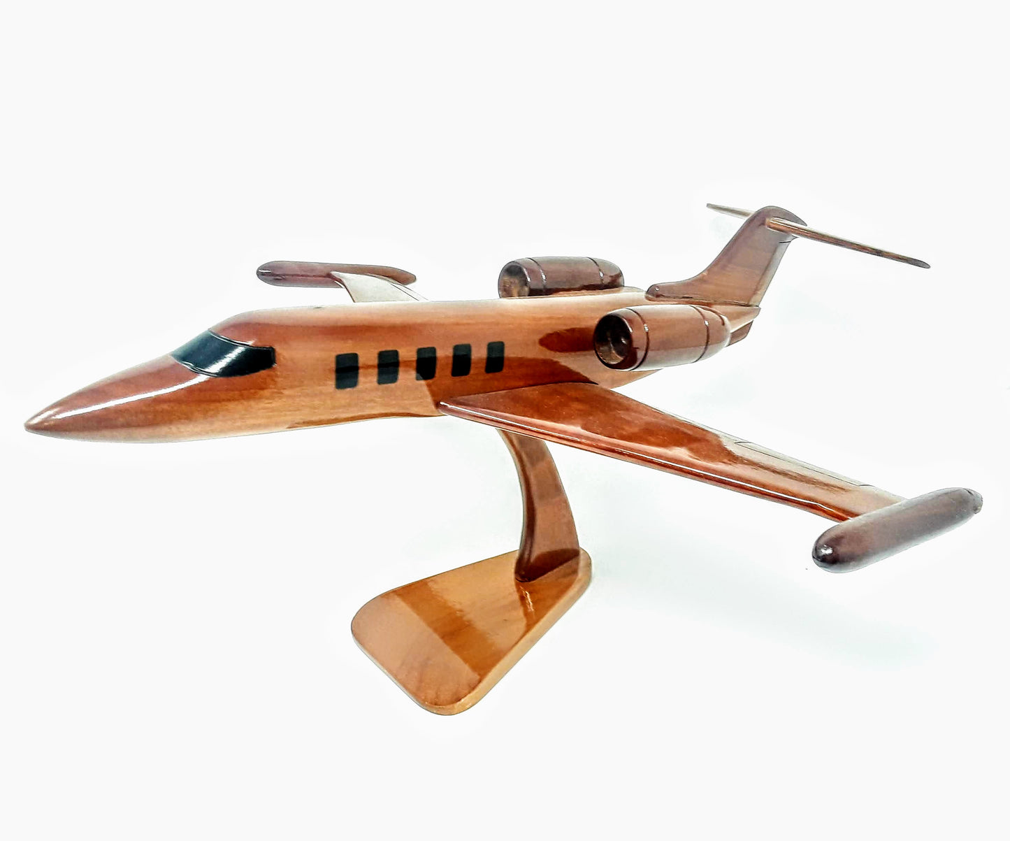 Lear Jet Wood Model