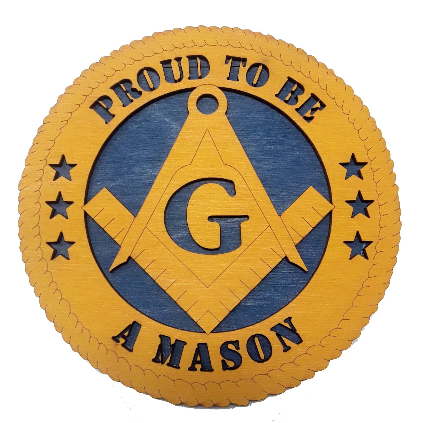 Mason Desk Plaque