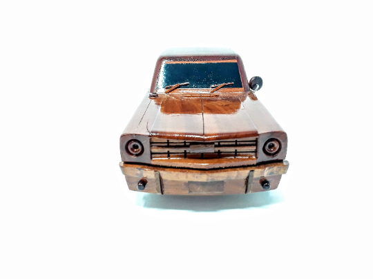 Mustang Coup Wood Model