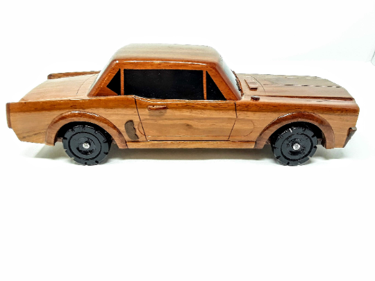 Mustang Coup Wood Model