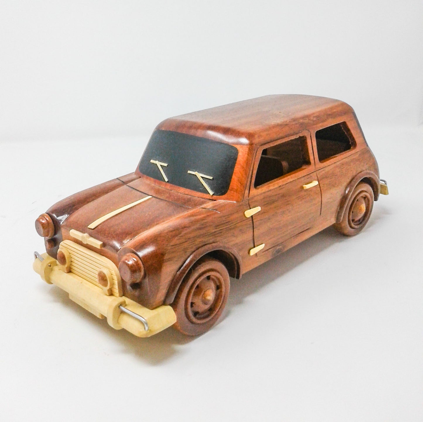 Mini Cooper Wood Model