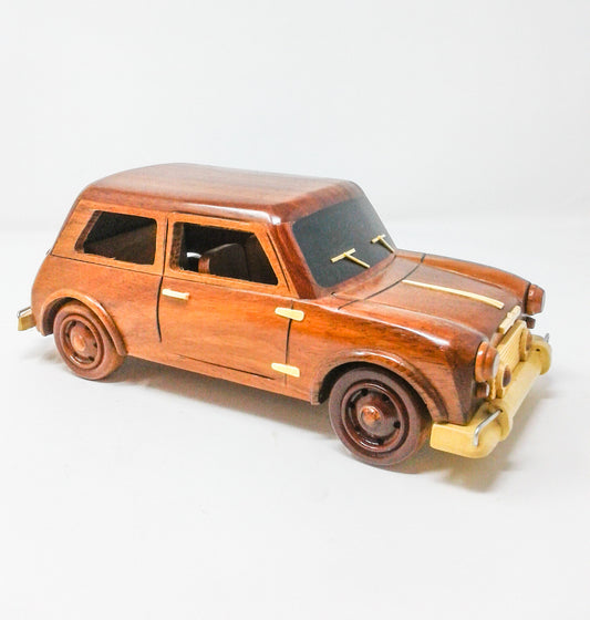 Mini Cooper Wood Model