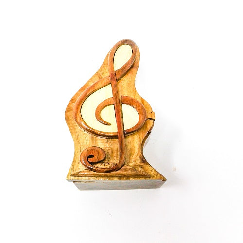 Music Wood Puzzle Box