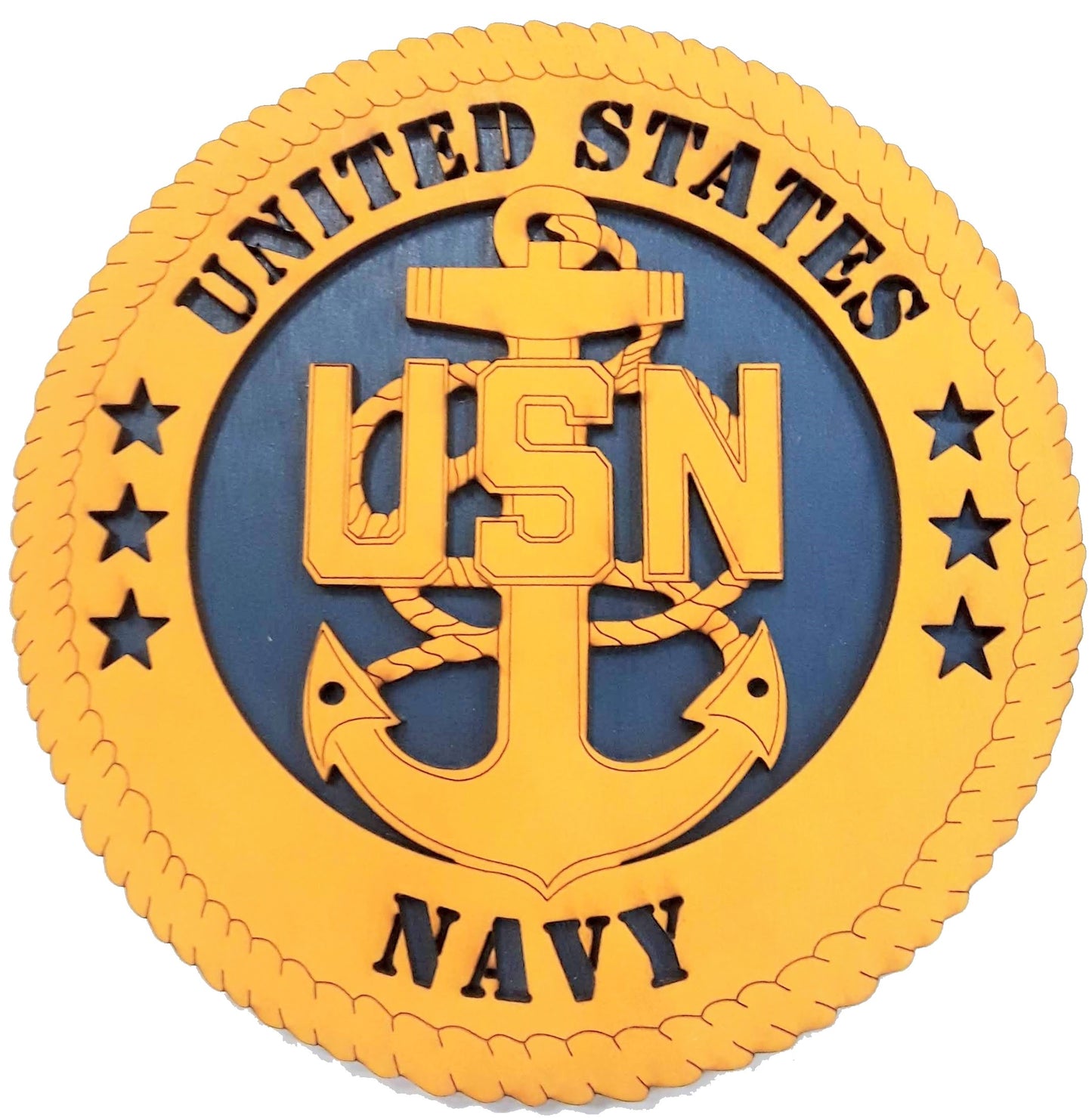 Navy USN Desk Plaque