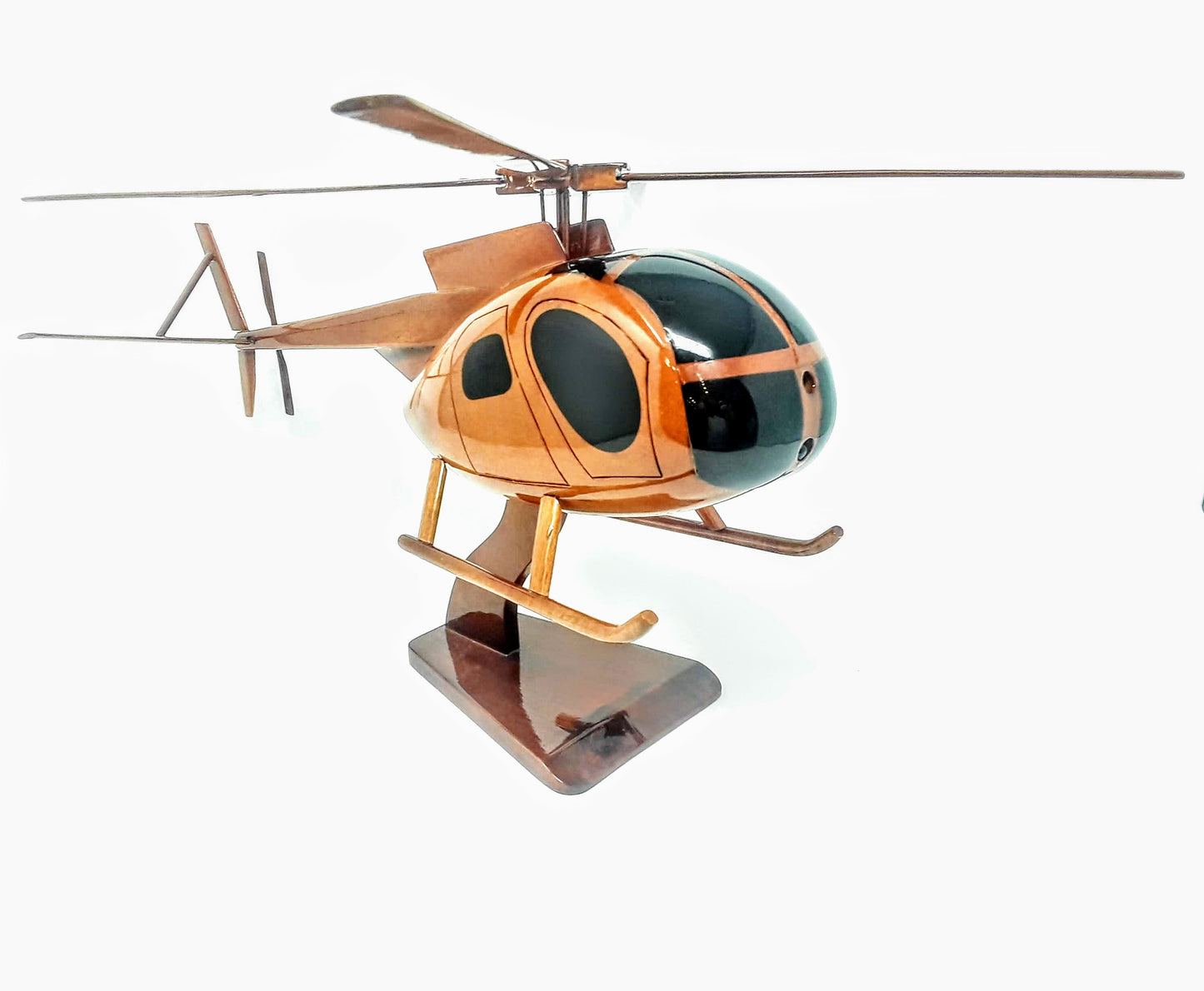 OH-6 Little Bird Helicopter Wood Model