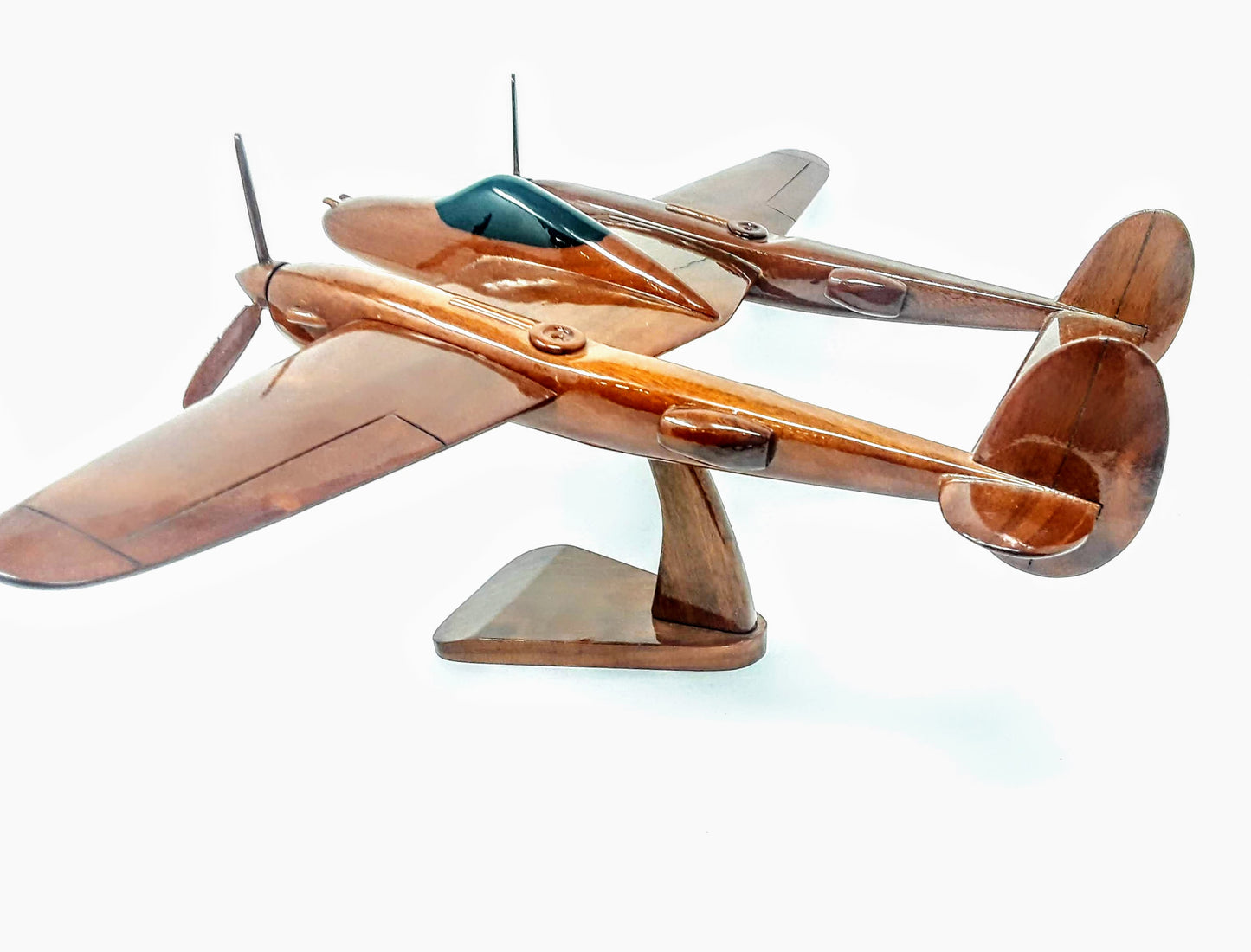 P-38 Lightning Wood Model