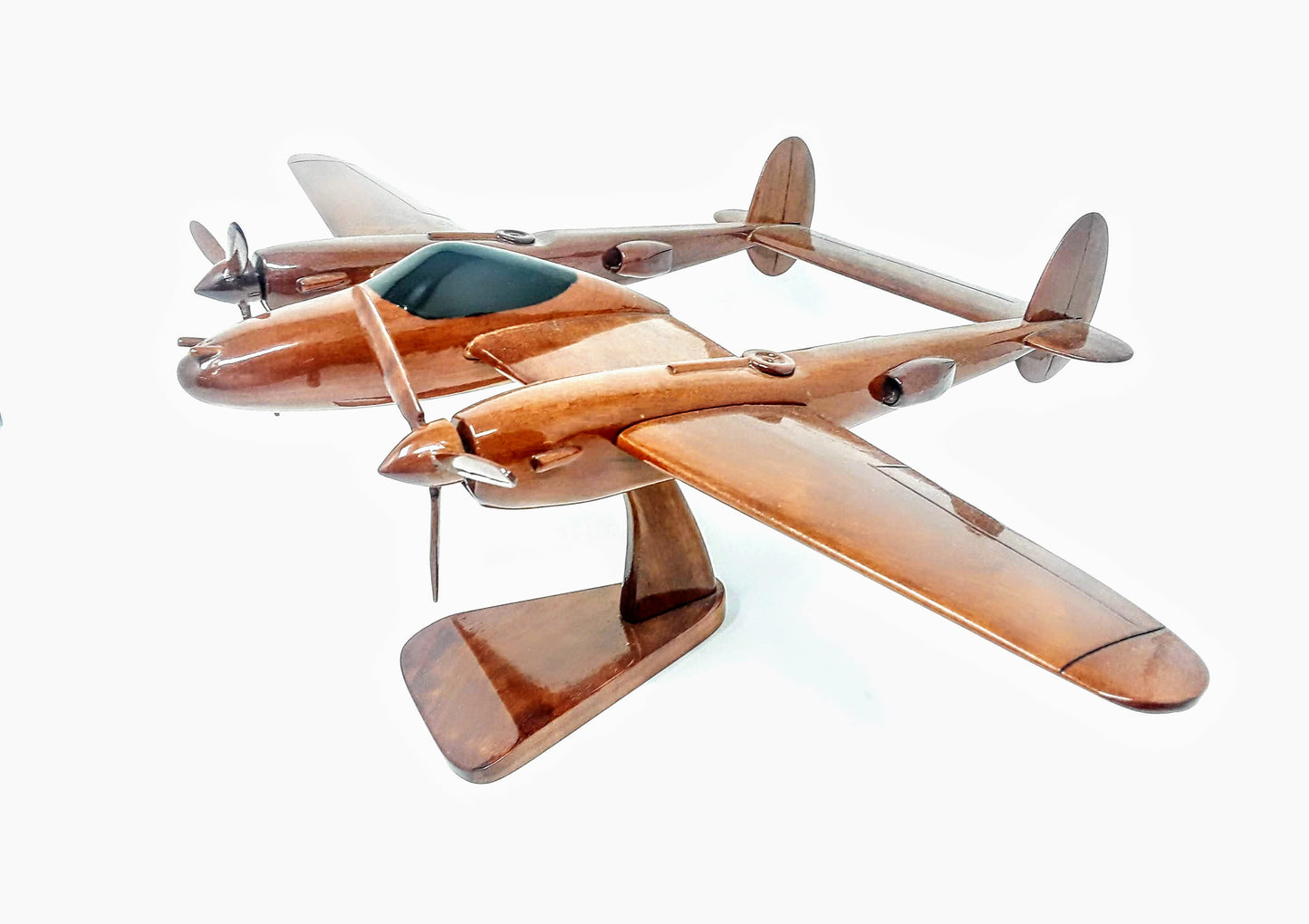 P-38 Lightning Wood Model