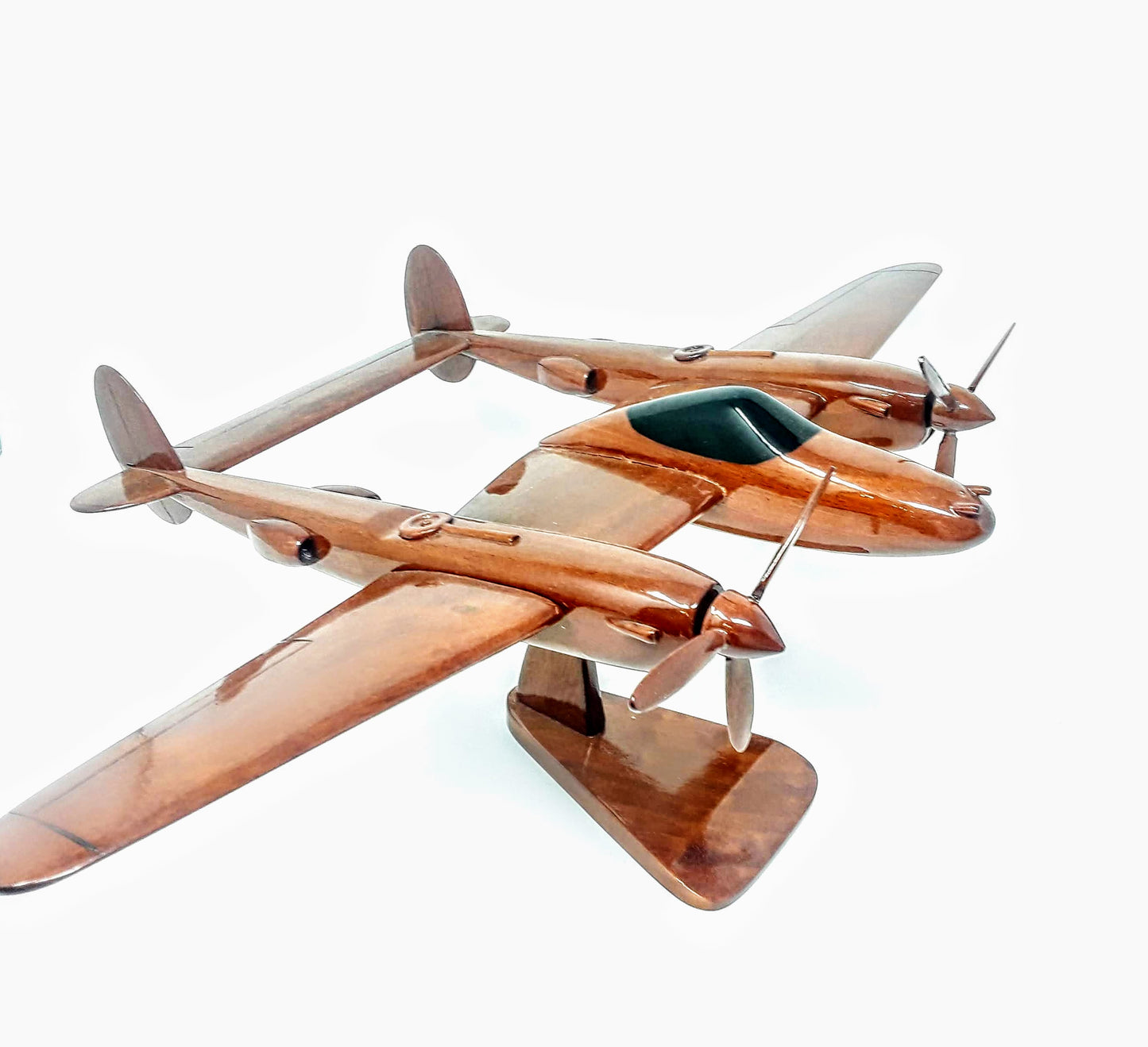 P-38 Lightning Wood Model