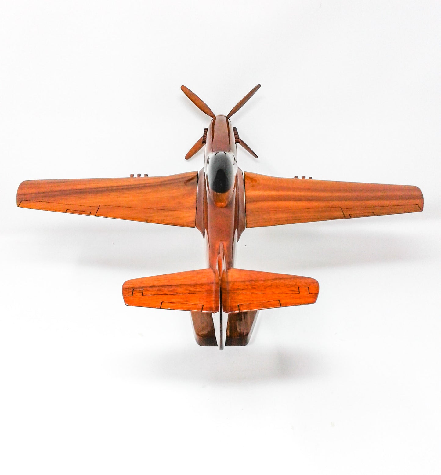 P-51 Mustang Wood Model