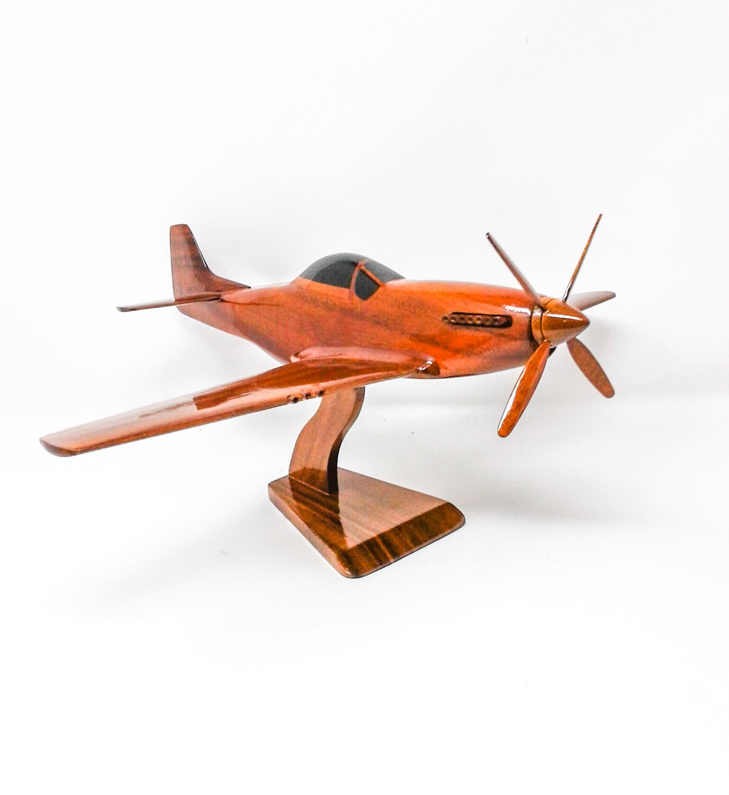 P-51 Mustang Wood Model