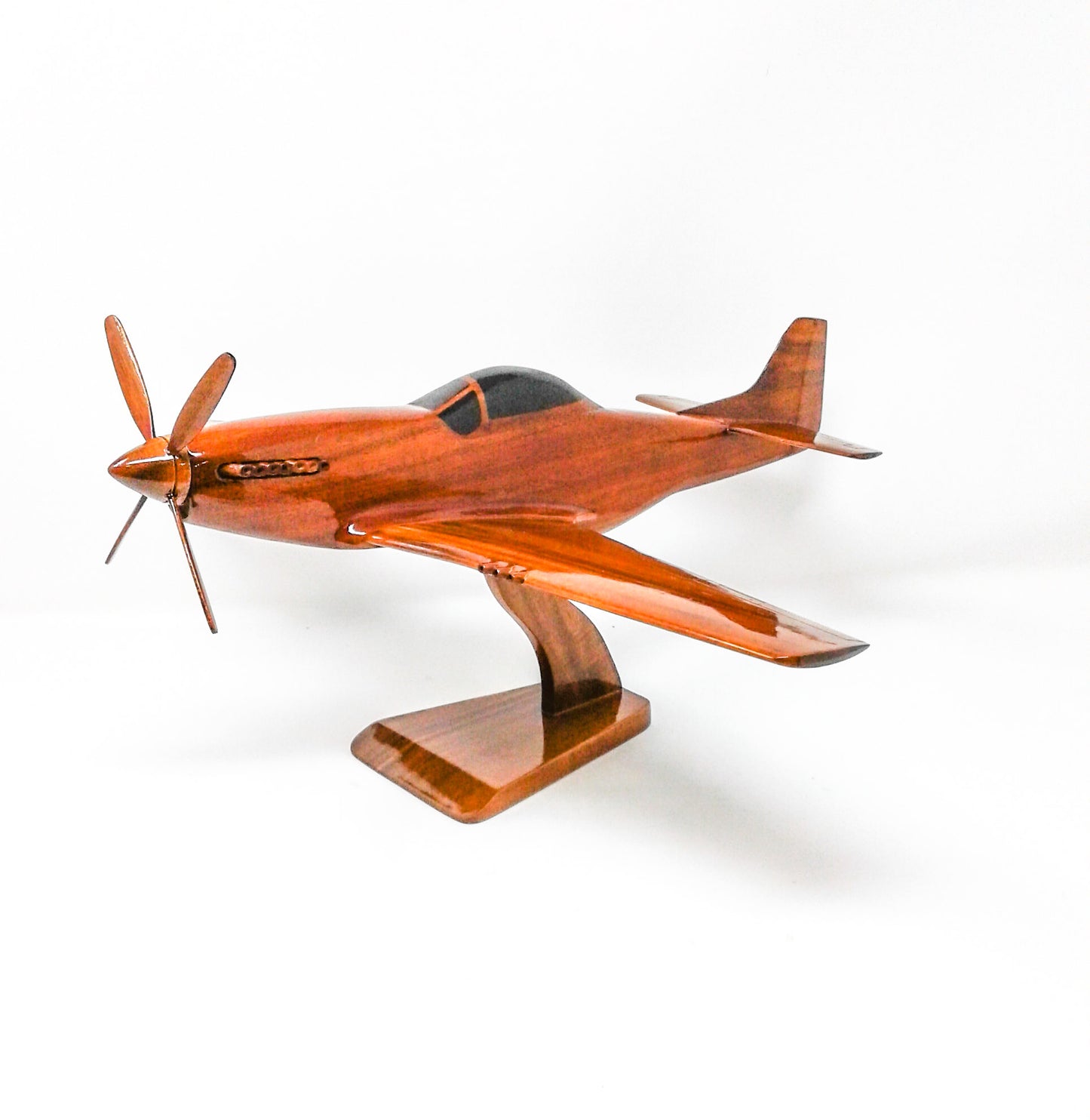 P-51 Mustang Wood Model