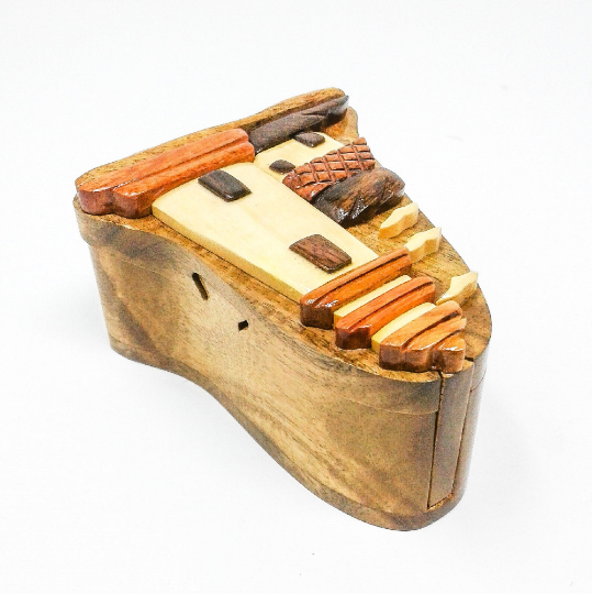 Lighthouse Wood Puzzle Box