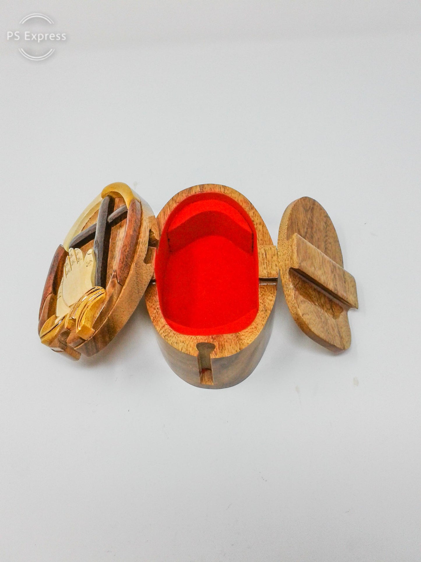 Praying Hands Wood Puzzle Box