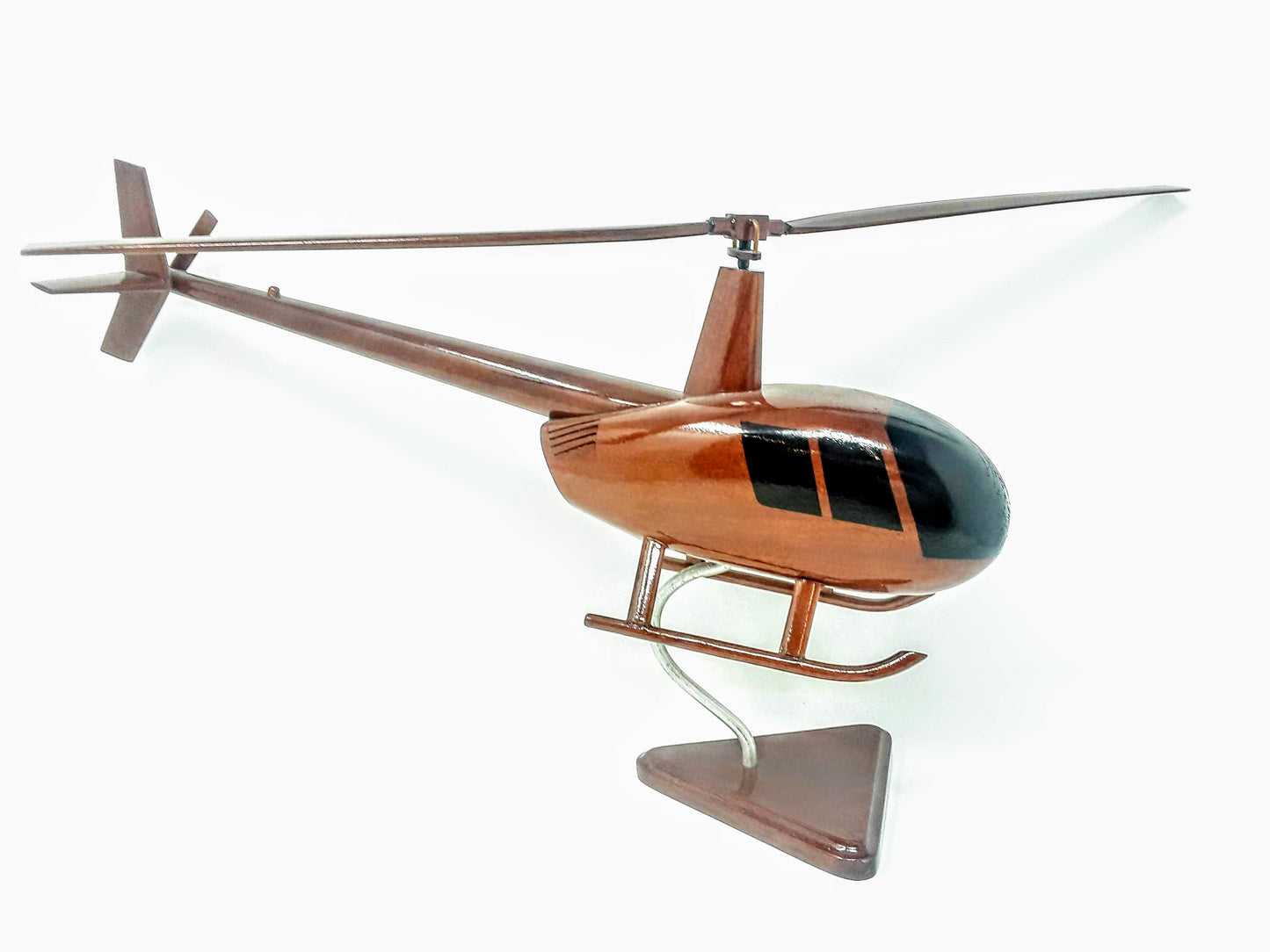 R-44 Robinson Helicopter Wood Model