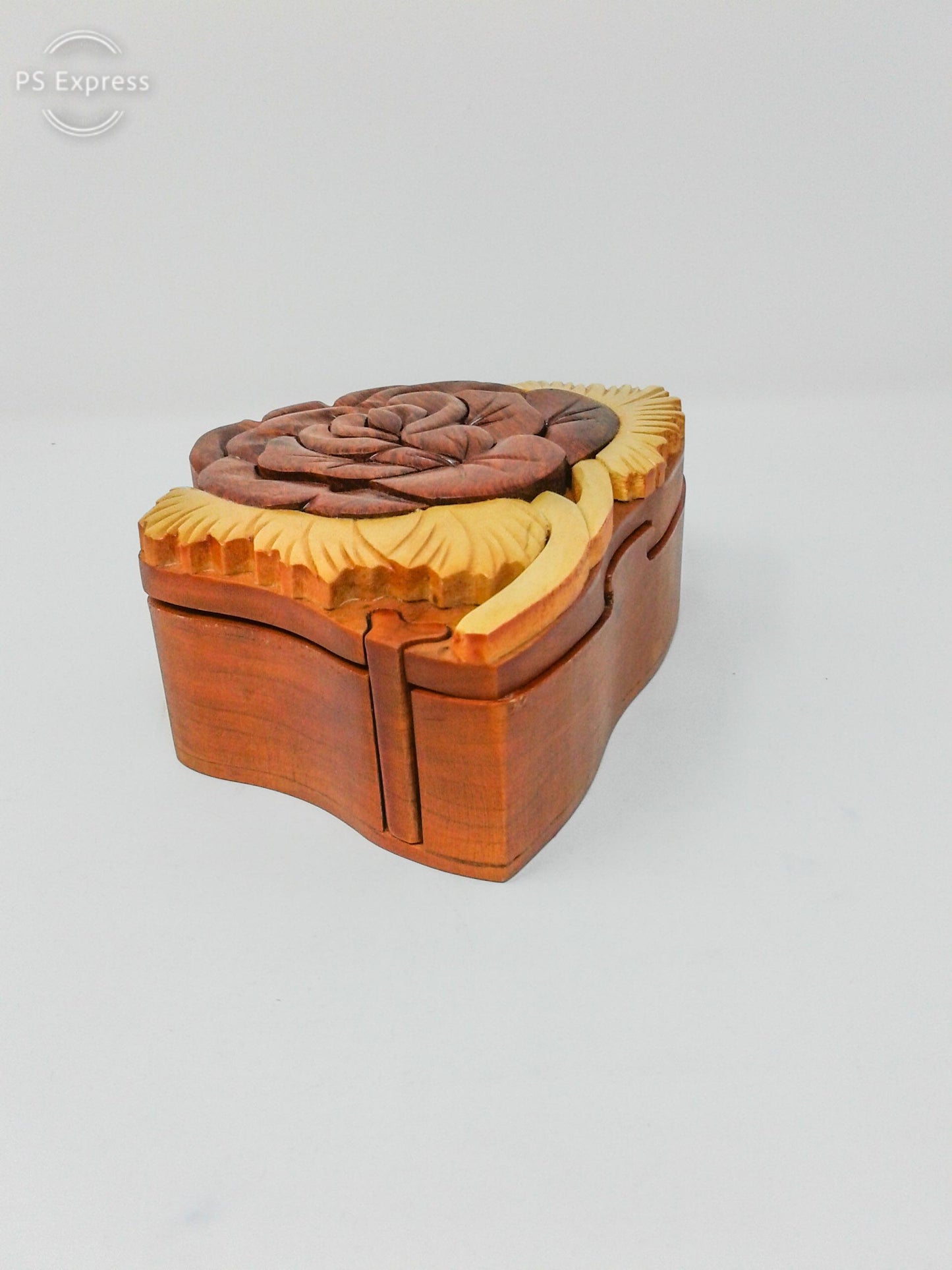 Rose Wood Puzzle Box