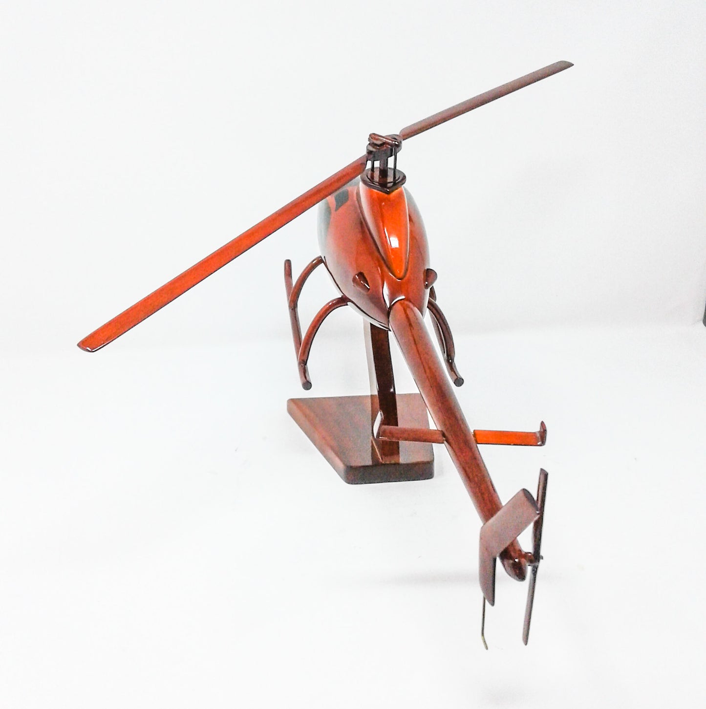 162-F Rotoway Helicopter Wood Model