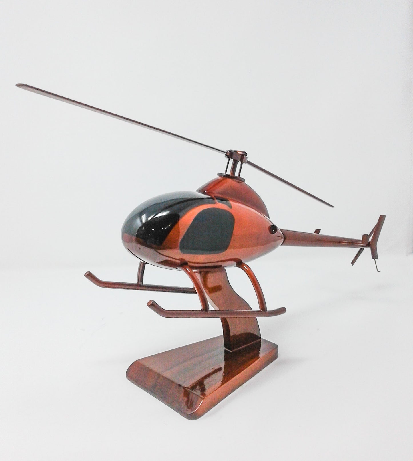 162-F Rotoway Helicopter Wood Model