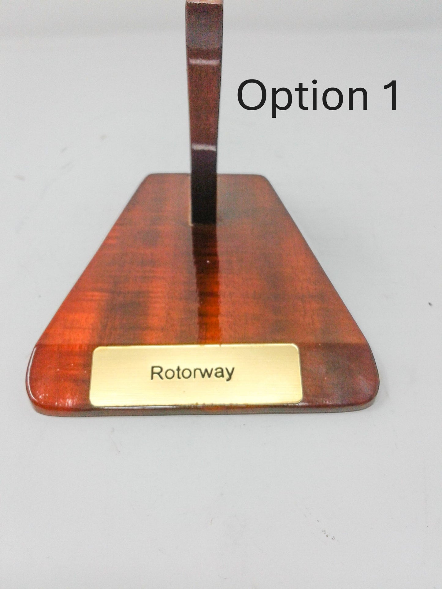 162-F Rotoway Helicopter Wood Model