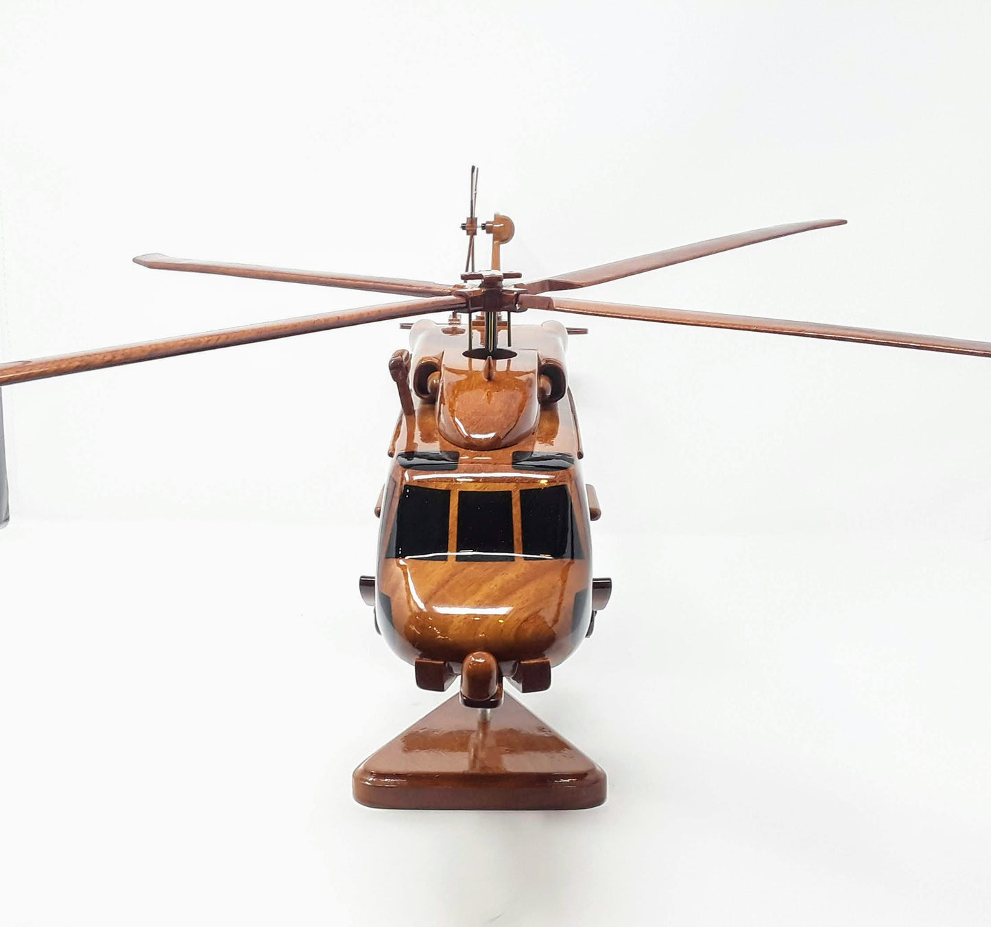 SH-60 Seahawk Helicopter Wood Model